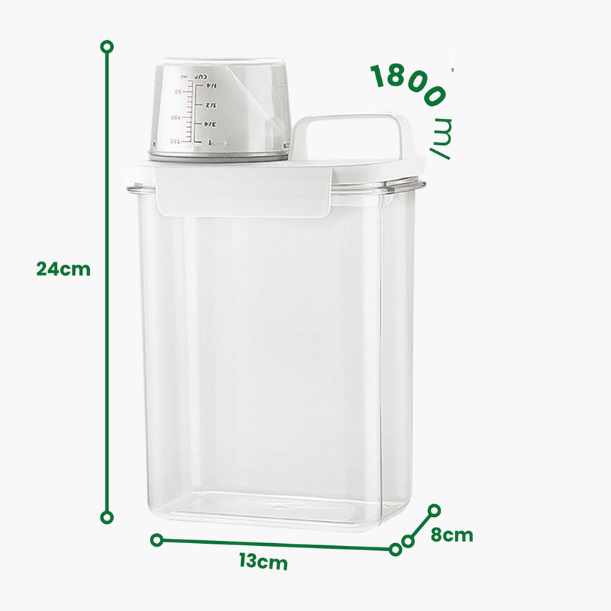 Pote com Tampa Medidora 1800ml